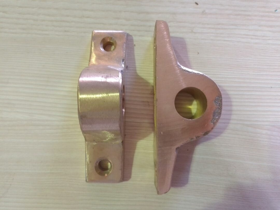 Bronze Rudder Pintels (pair) - Vintage Boats and Motors