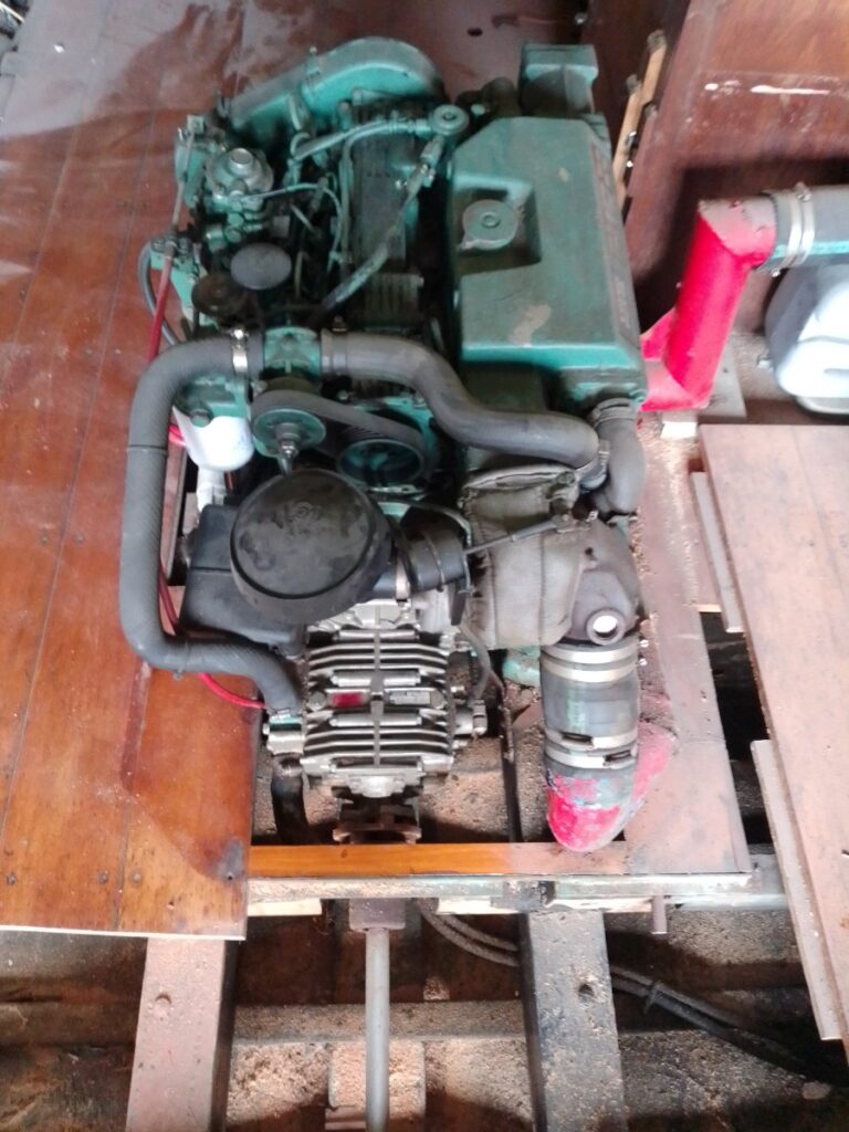 image of Volvo Penta marine diesel engine