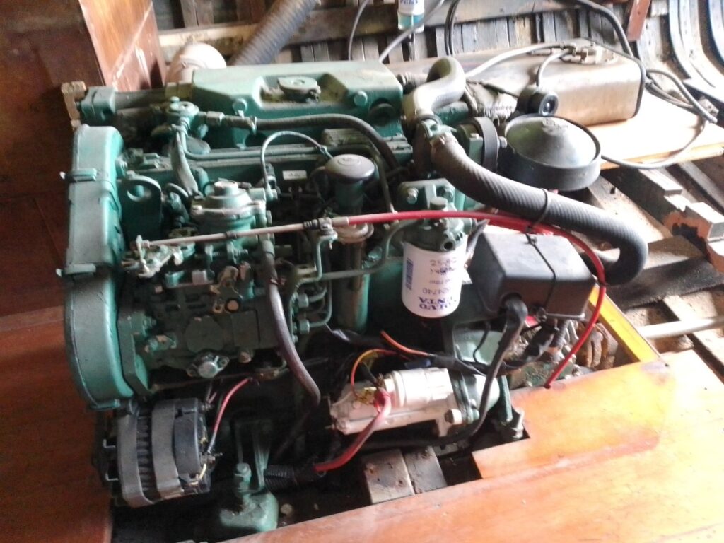 image of Volvo Penta marine diesel engine