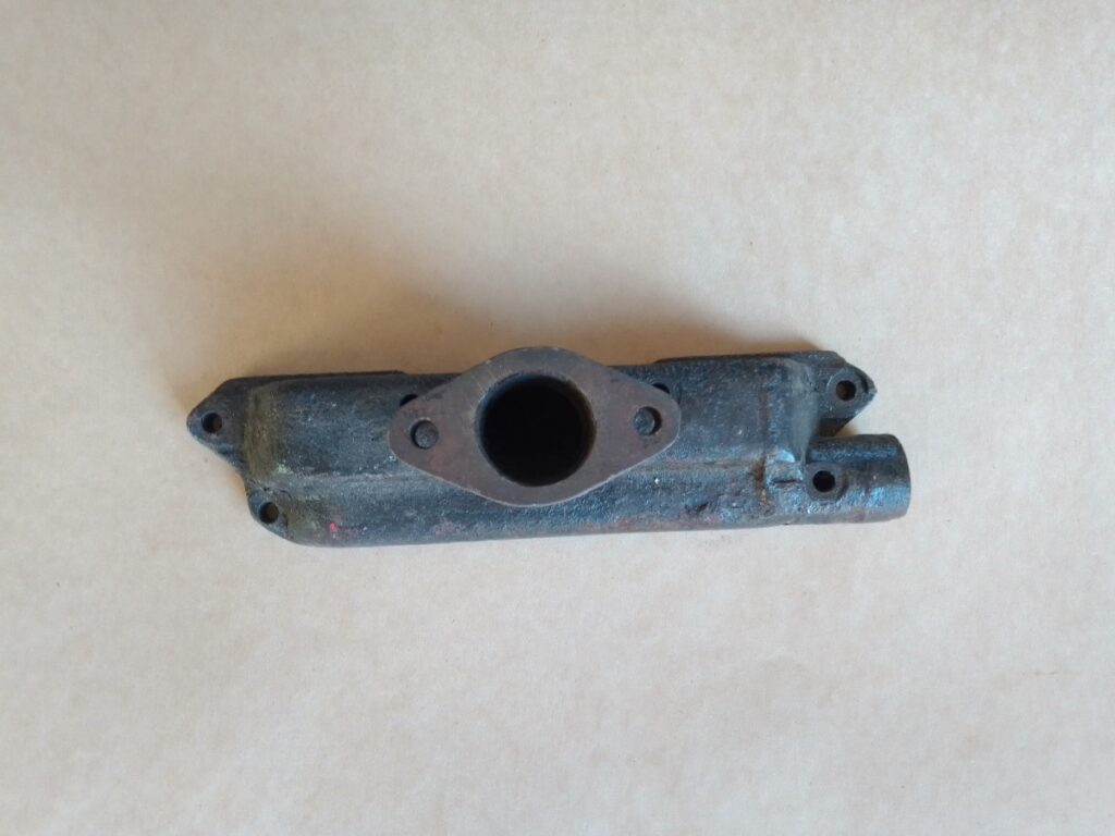 image of a twin Blaxland exhaust manifold