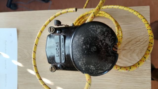 Image of a second hand Lucas Magneto with 3 leads