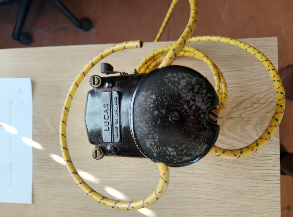 Image of a second hand Lucas Magneto with 3 leads