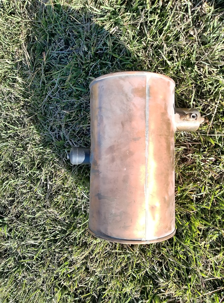 Image of a second hand Blaxland copper fuel tank