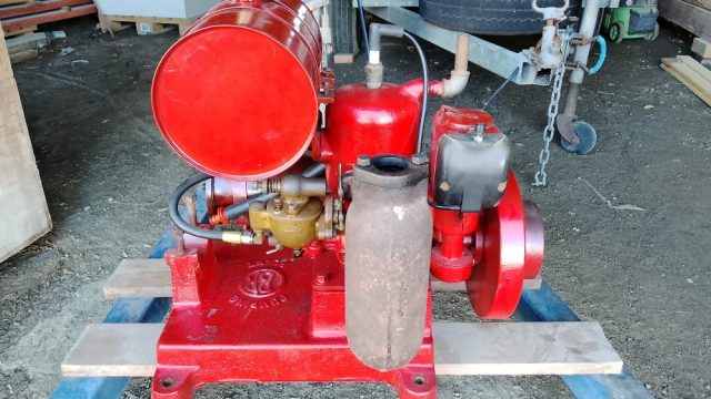 Image of a second hand Blaxland 3HP Pumping Plant circa 1950's