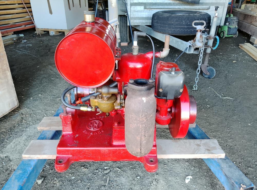 Image of a second hand Blaxland 3HP Pumping Plant circa 1950's